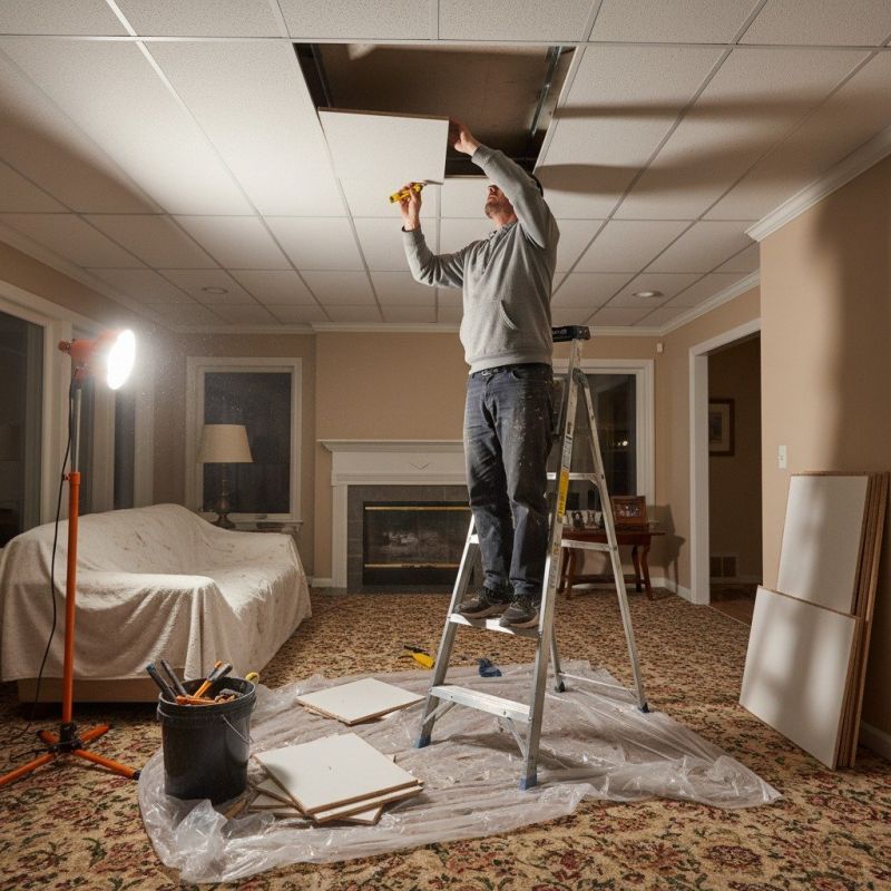 Stipple Ceiling Repair Service
